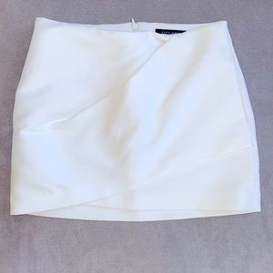 Mini White Skirt